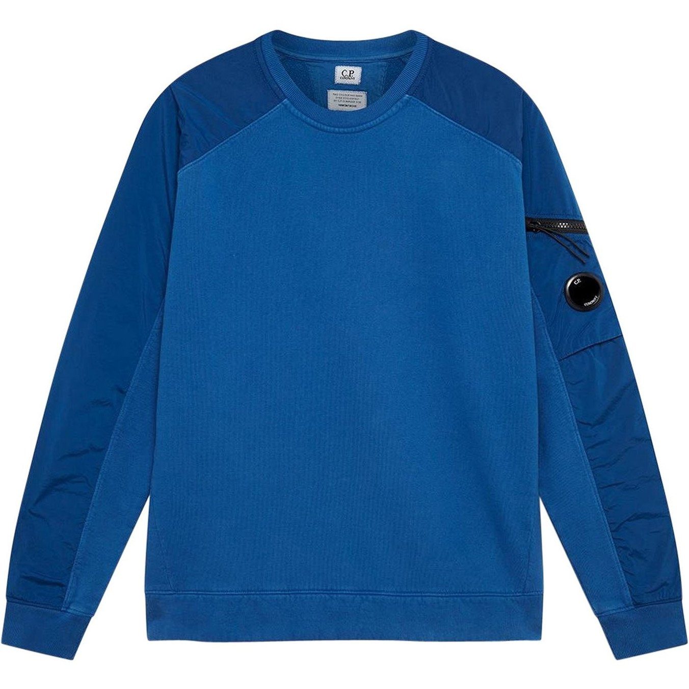 CP Company Blue Chrome Panel Sweatshirt Sweatshirt CP Company