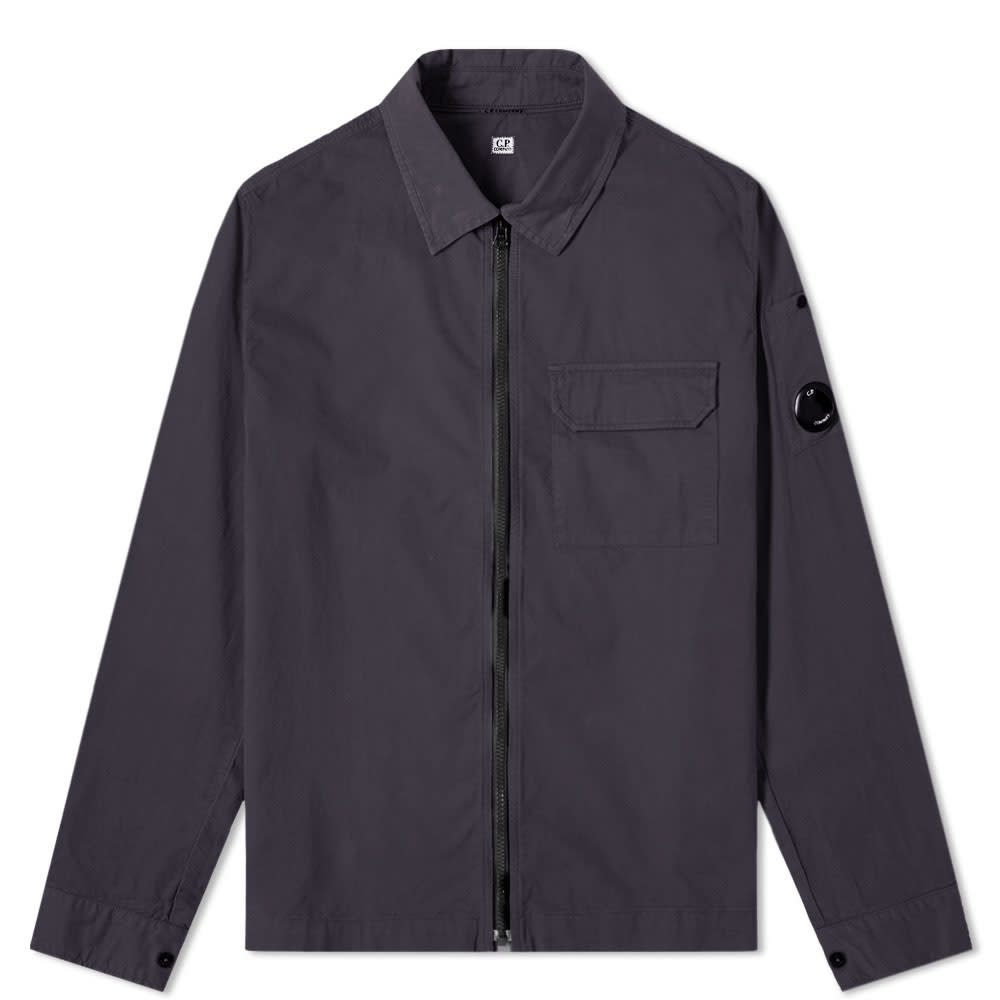 CP Company Navy Arm Lens Zip Overshirt Overshirt CP Company