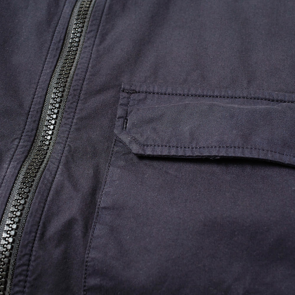 CP Company Navy Arm Lens Zip Overshirt Overshirt CP Company