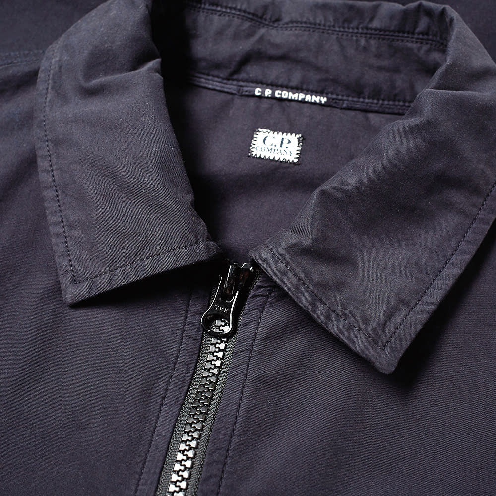 CP Company Navy Arm Lens Zip Overshirt Overshirt CP Company