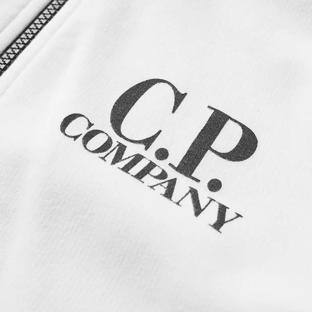 CP Company White Goggle Hoodie Kids Hoodie CP Company