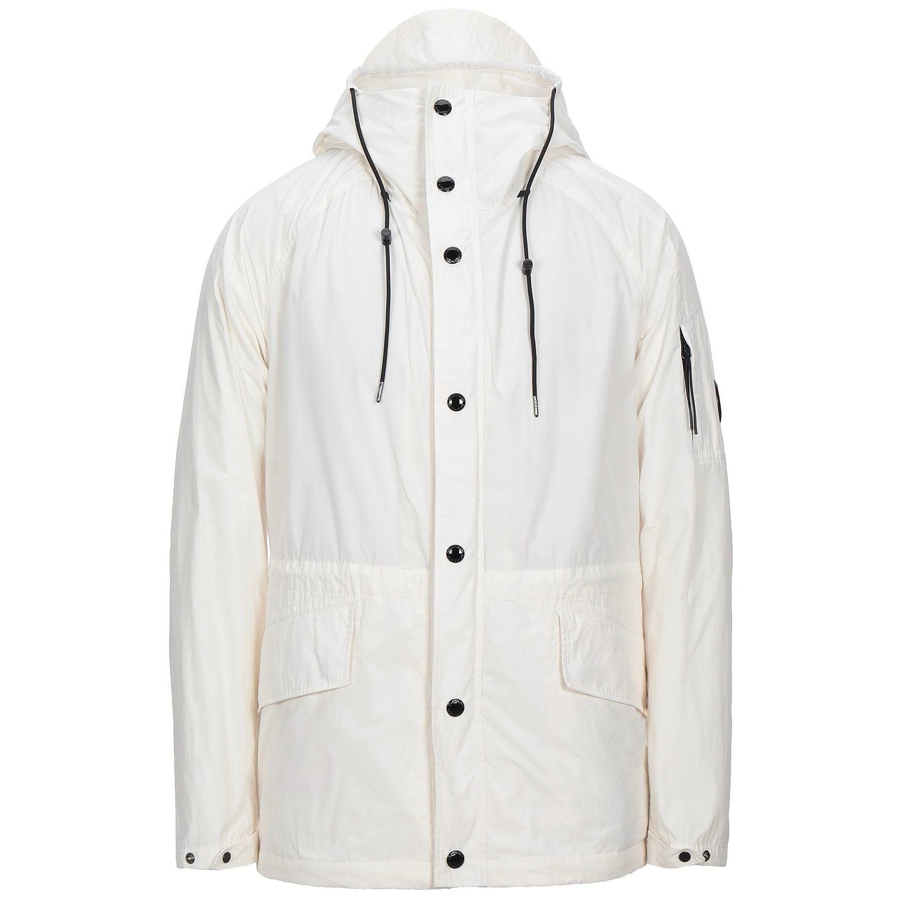 CP Company White Memri Microfiber Nylon Lens Jacket – DANYOUNGUK