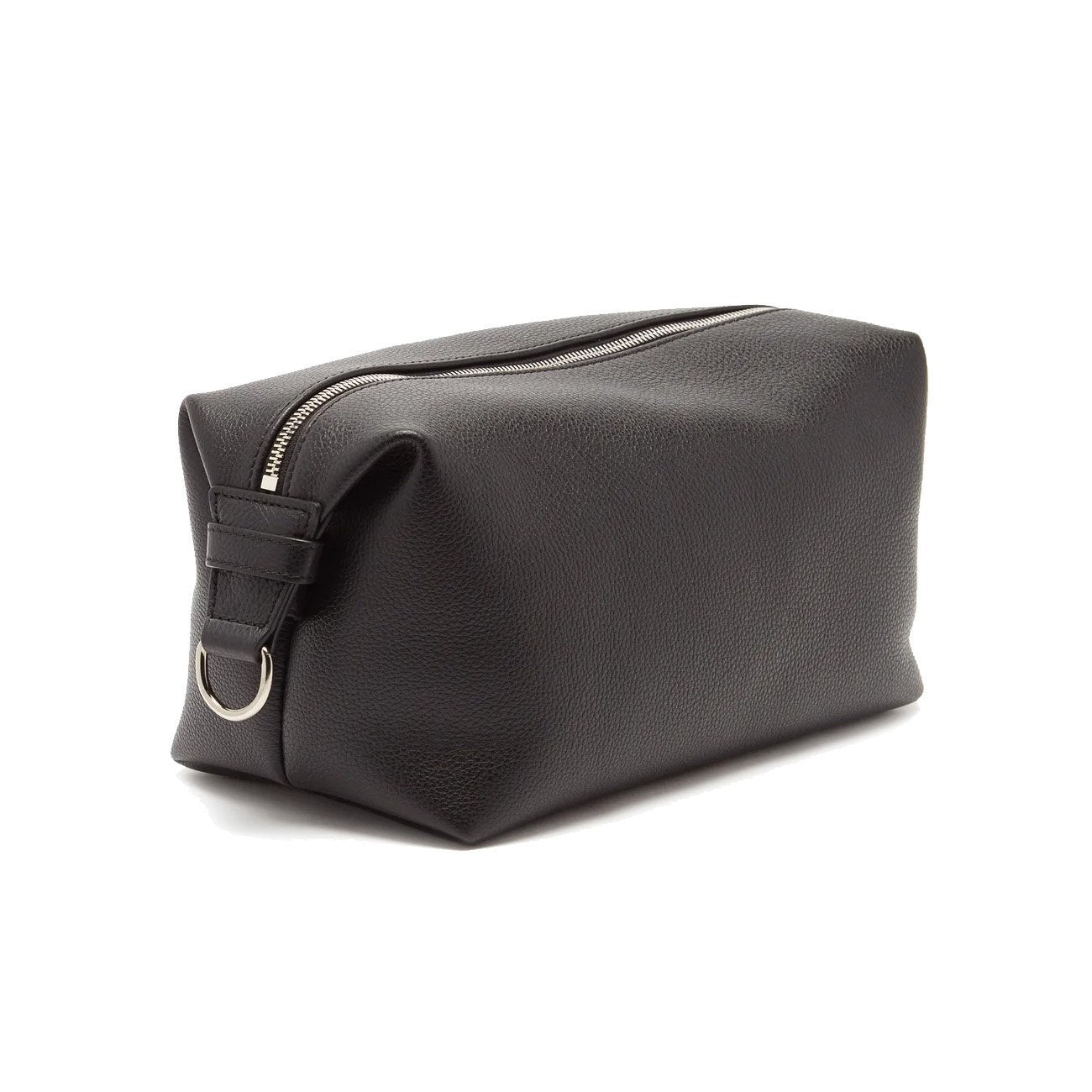DSQUARED2 Black Leather Logo Washbag Washbag DSQUARED2