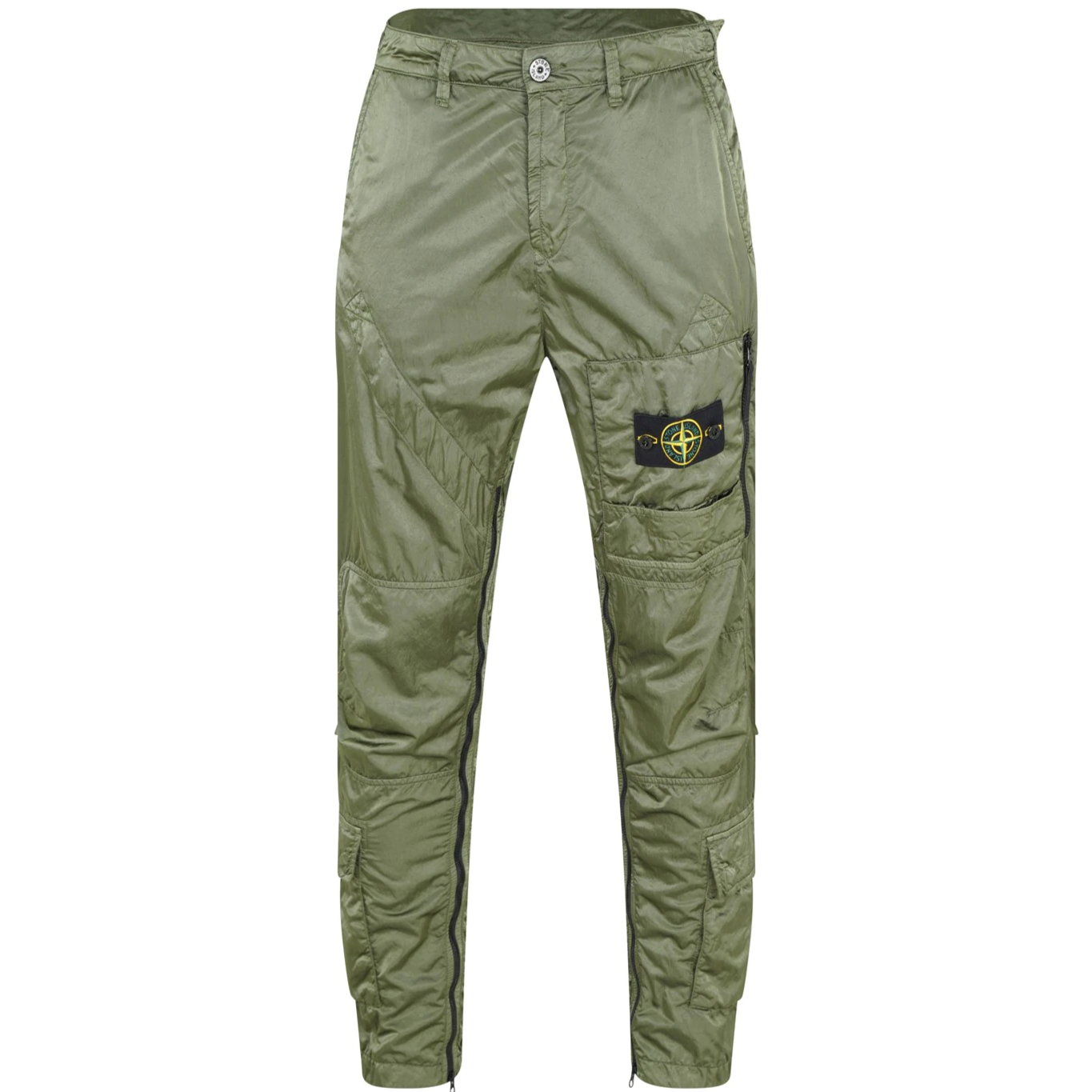 Stone island 2024 cargo pants green