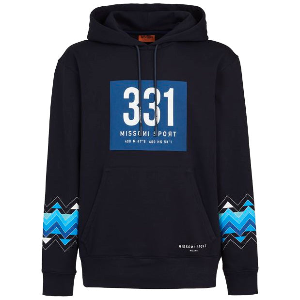 Missoni Sport Navy Hoodie - DANYOUNGUK