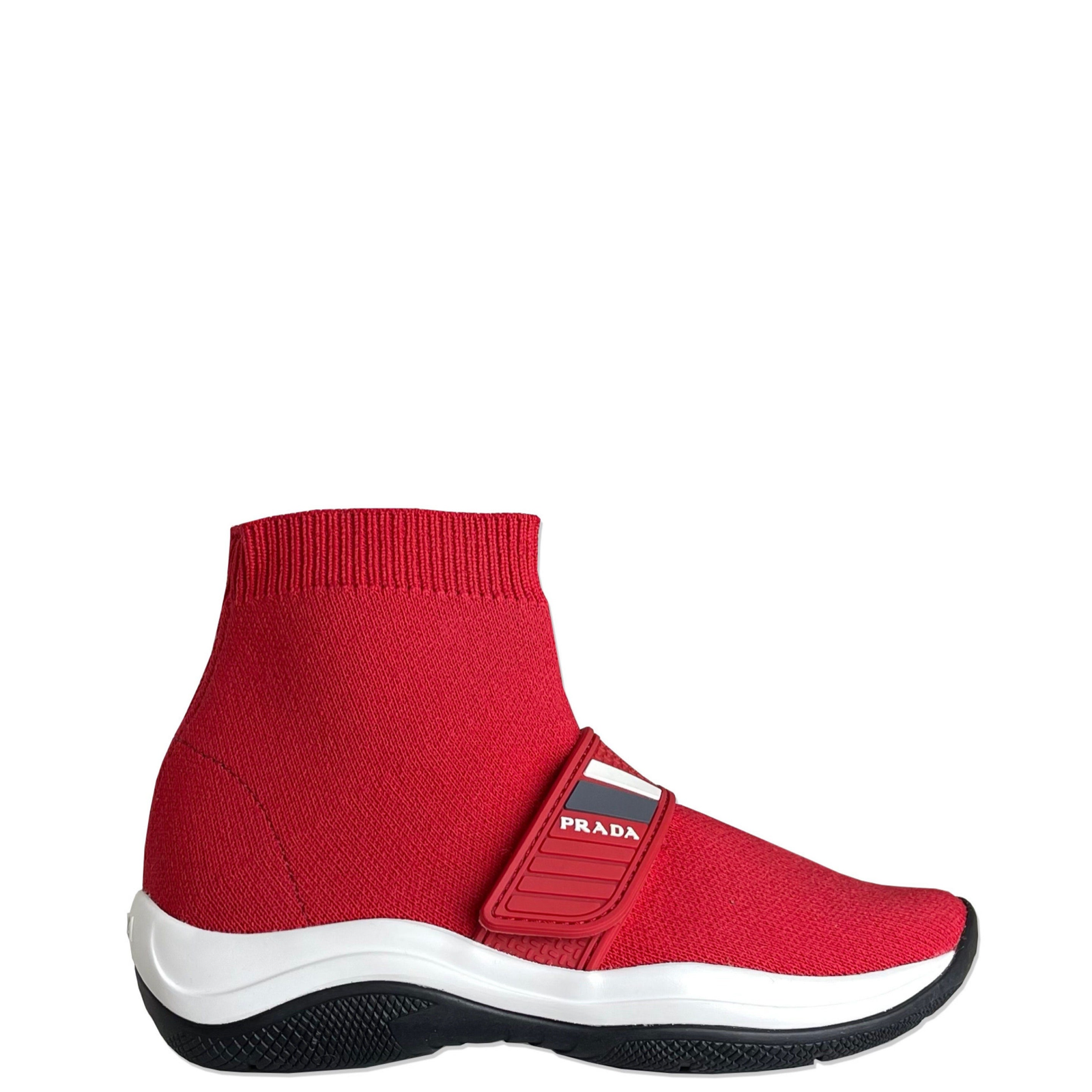 Red valentino 2025 sock trainers