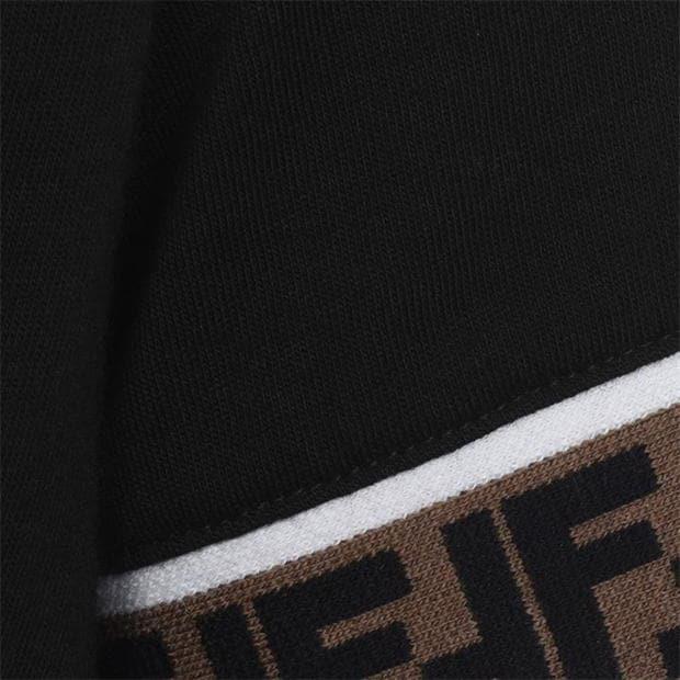 Kids Fendi FF Tape T-Shirt Kids T-Shirt Fendi