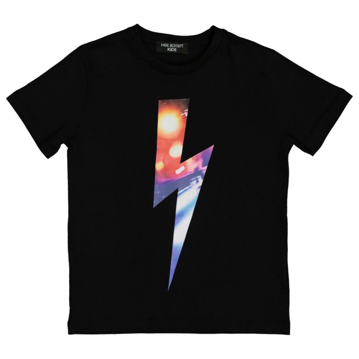 Kids Neil Barrett Galaxy Bolt Tee Kids T-Shirt Neil Barrett