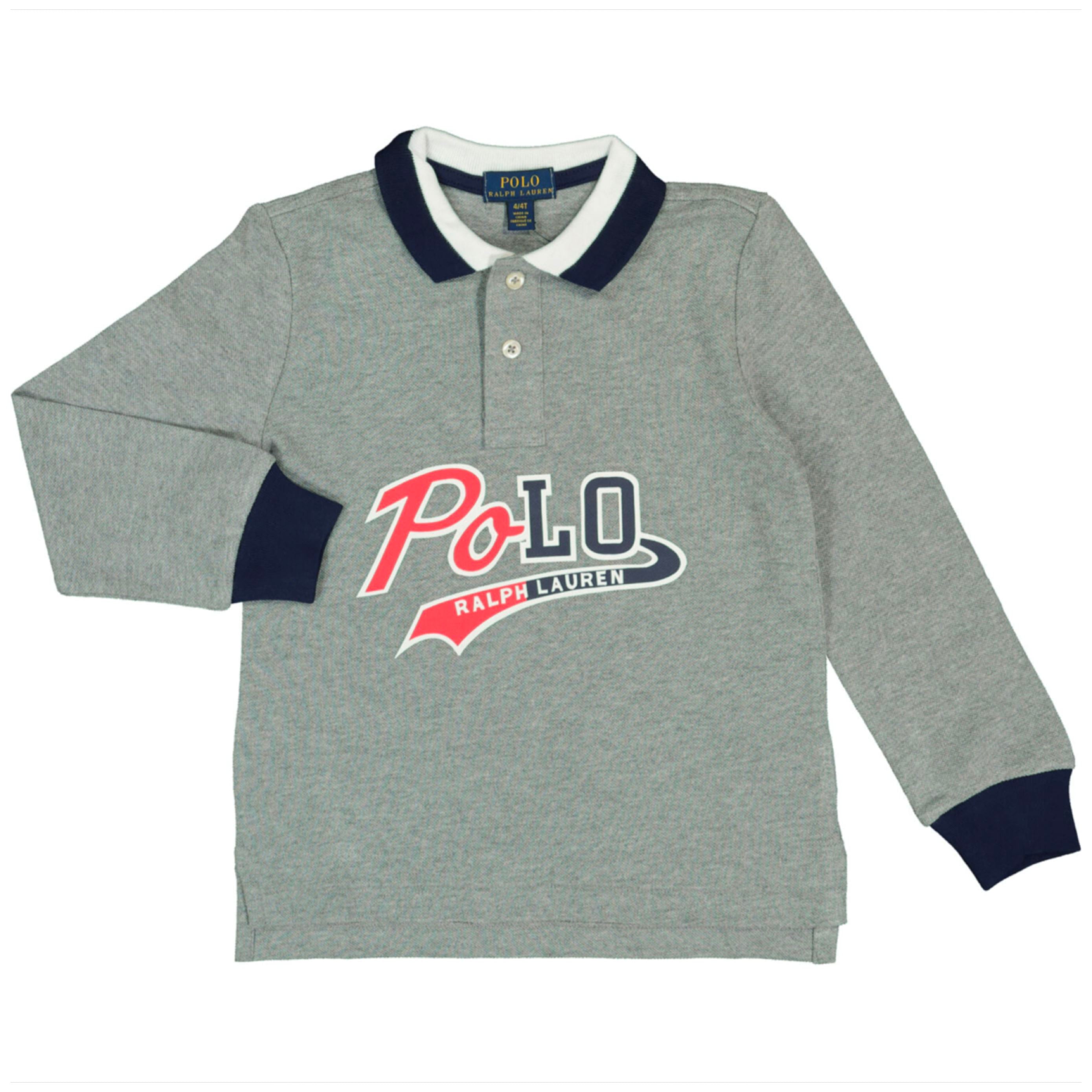 Kids Polo Ralph Lauren Long Sleeved Polo DANYOUNGUK