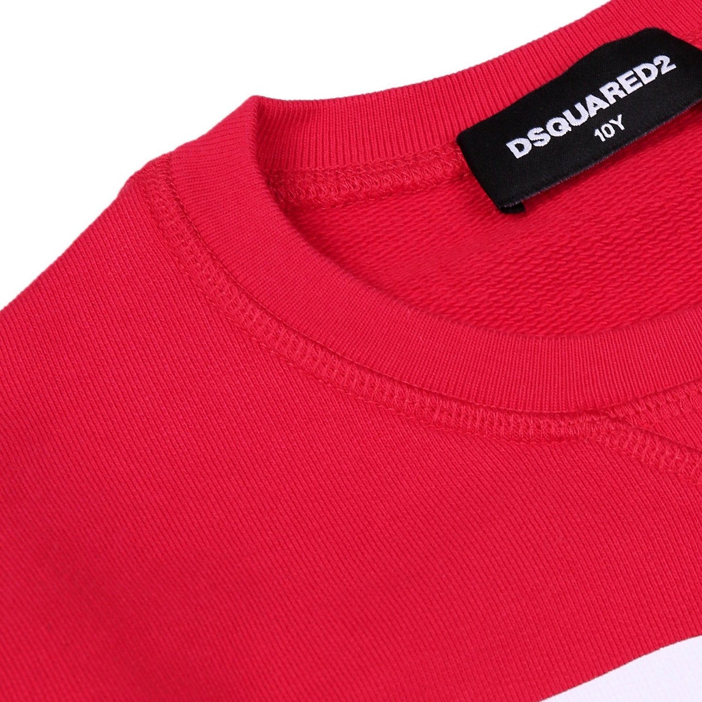 Kids Red DSQUARED2 Sweatshirt Kids Sweatshirt DSQUARED2