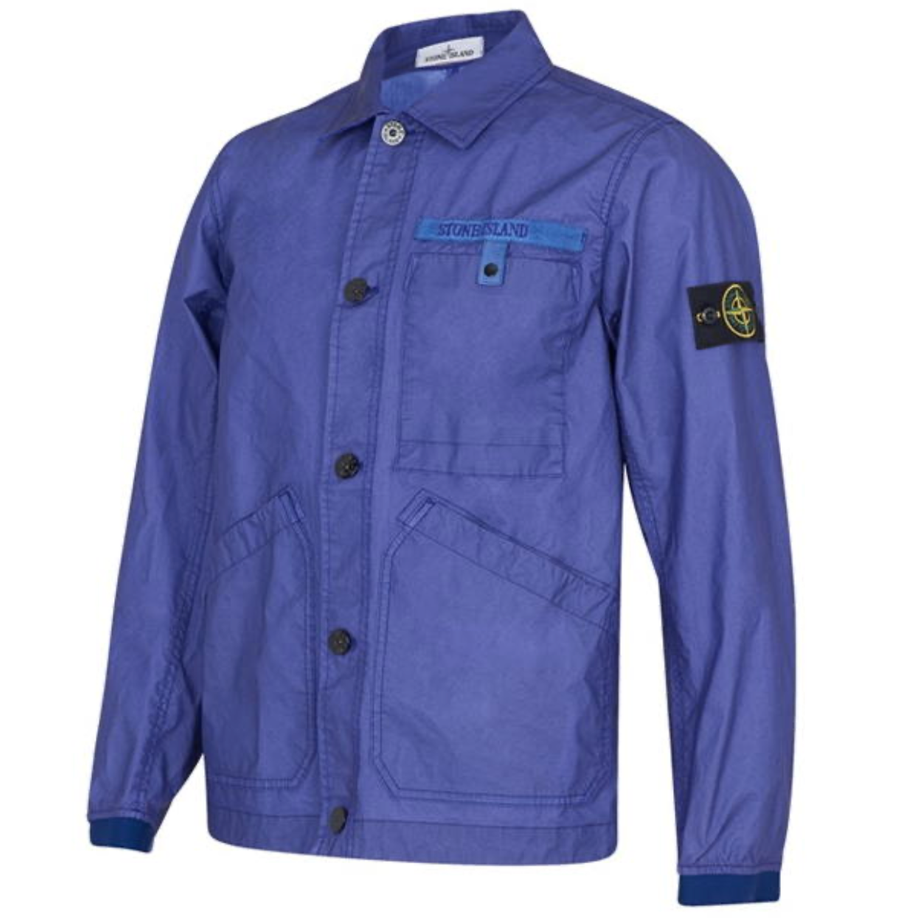 Stone Island Bluette Aggressive Gommato Jacket - DANYOUNGUK