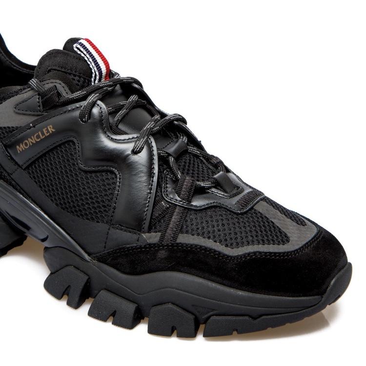 Moncler Black Leave No Trace Sneakers Trainers Moncler