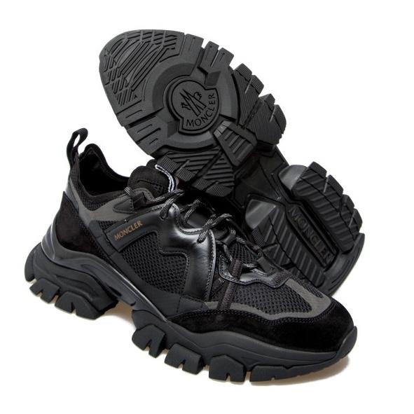 Moncler Black Leave No Trace Sneakers Trainers Moncler