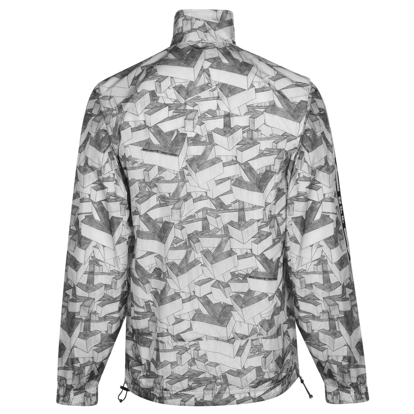 Off-White Arrow Pattern Tracksuit Jacket Coats & Jackets Off-White