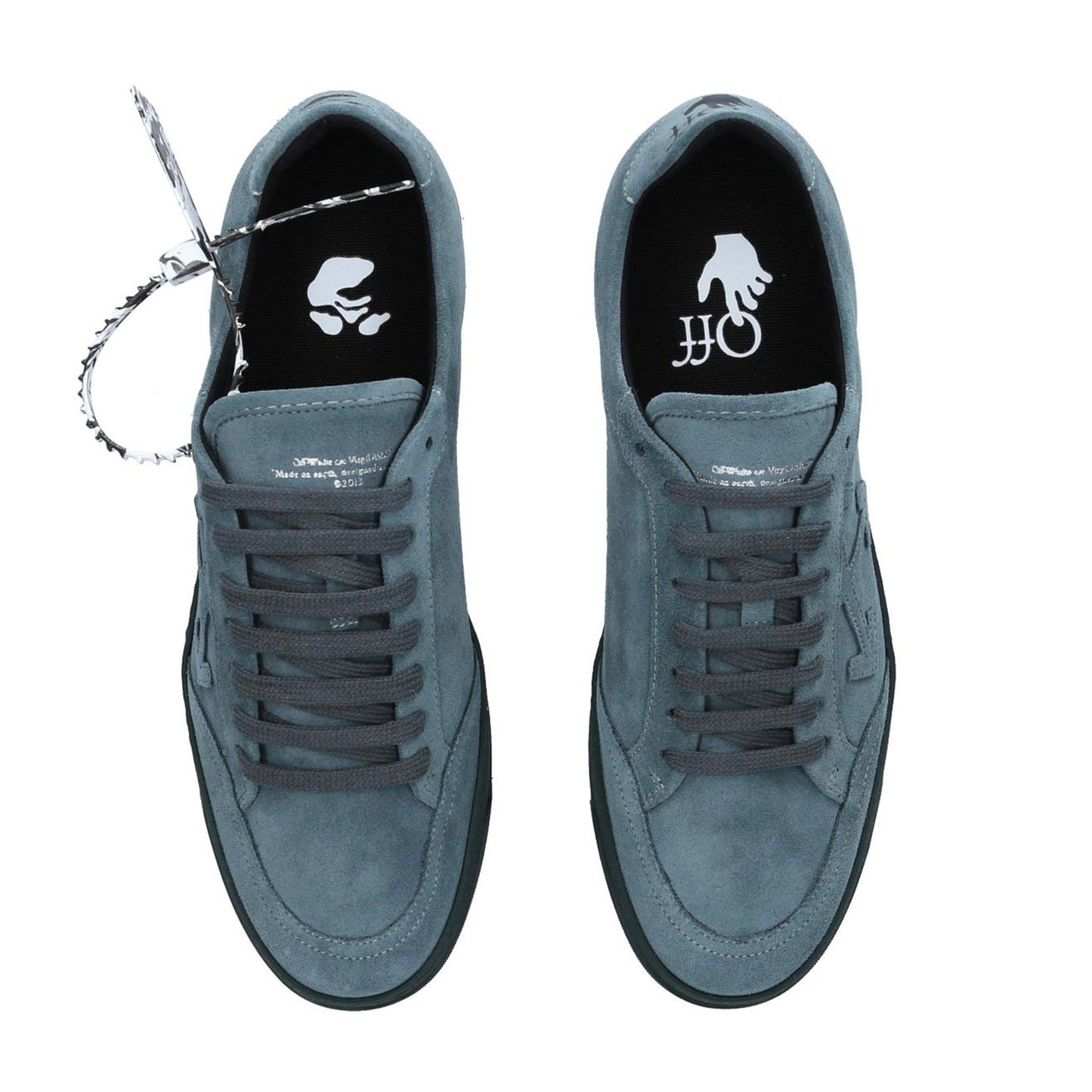Off-White Grey 2.0 Suede Trainer Trainers Off-White