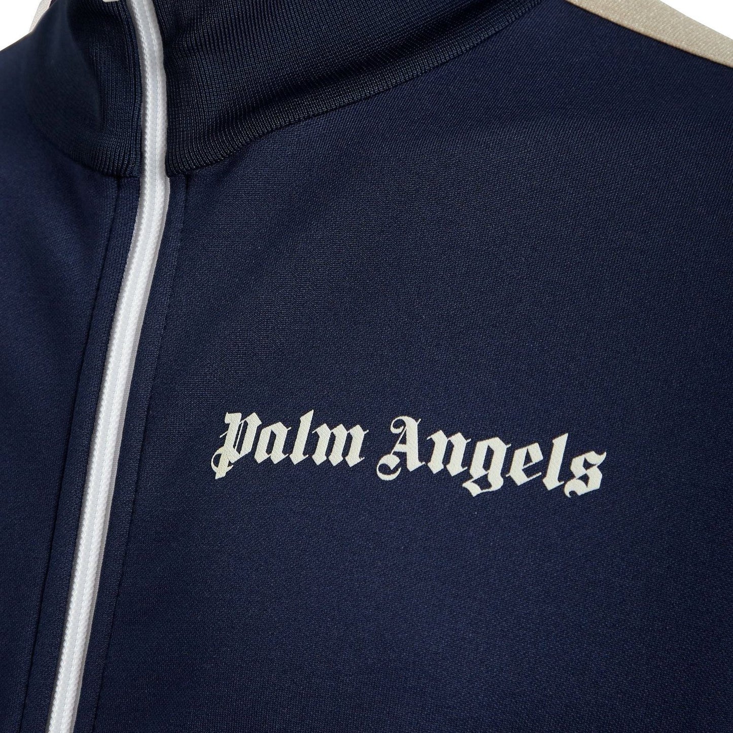 Palm Angels Navy Track Jacket Jacket Palm Angels
