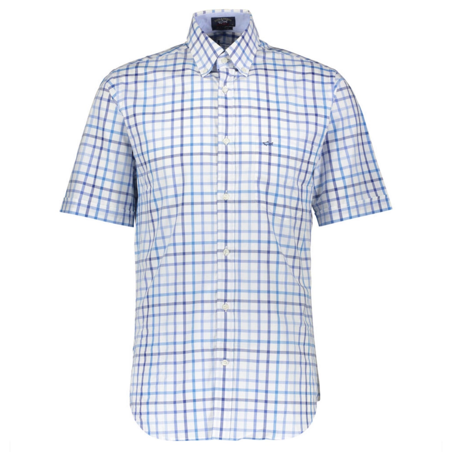 Paul & Shark Slim Fit Embroidered Logo Shirt - DANYOUNGUK