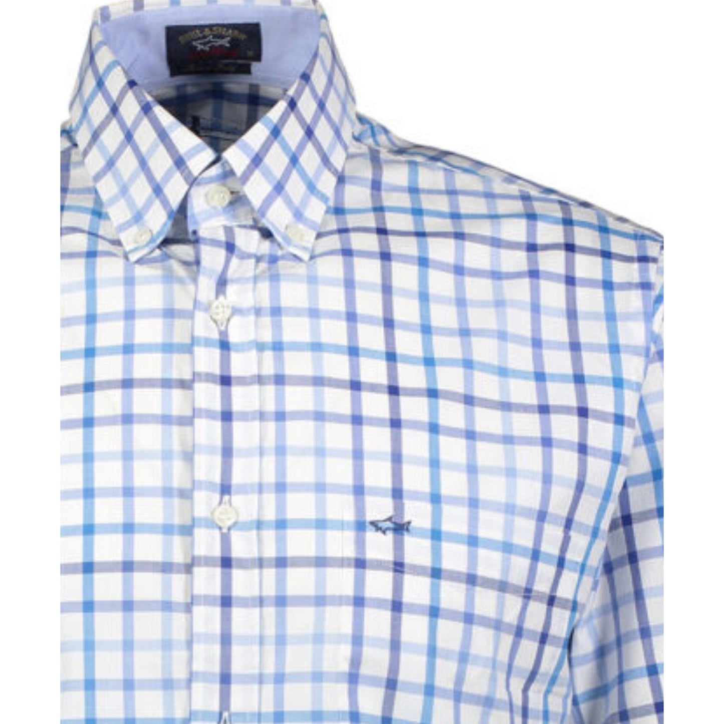 Paul & Shark Slim Fit Embroidered Logo Shirt - DANYOUNGUK