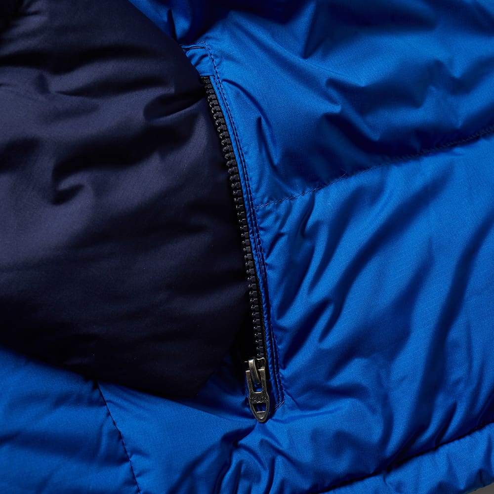 Ralph Lauren Blue Fleece Hood Down Jacket Coat Ralph Lauren