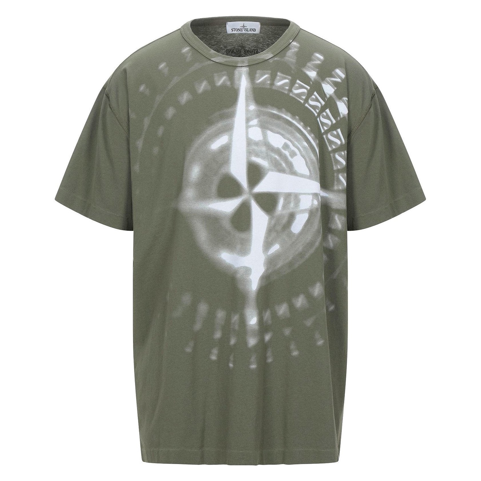 Stone Island Blur Compass Logo Tee – DANYOUNGUK