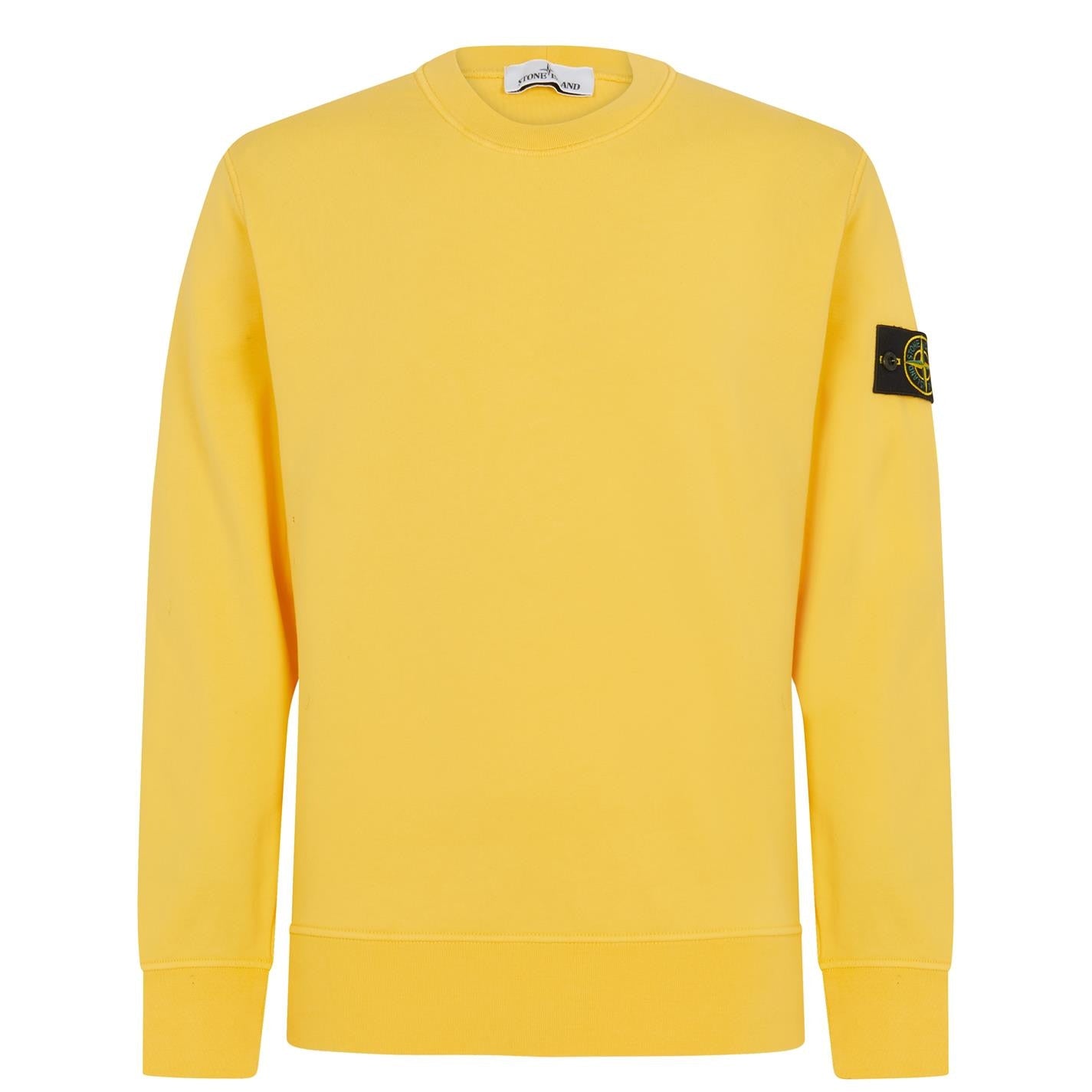 Stone island hot sale mustard hoodie