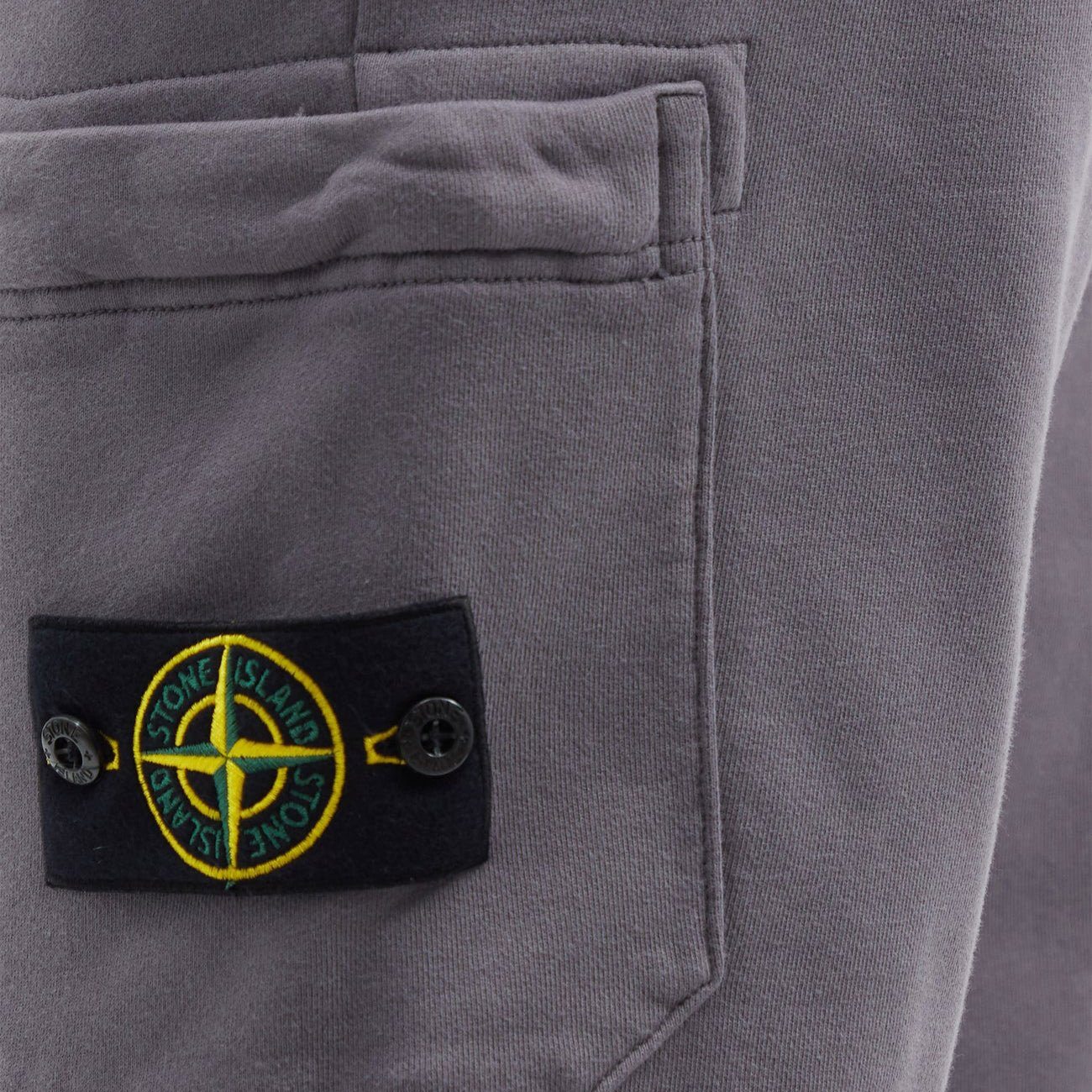 Stone Island Grey Cotton Sweatpants Sweatpants Stone Island