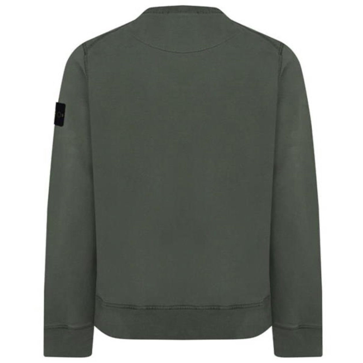 Stone Island Khaki Garment Dyed Sweatshirt Sweatshirt Stone Island