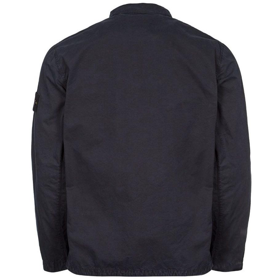 Stone Island Navy Double Pocket Overshirt Overshirt Stone Island