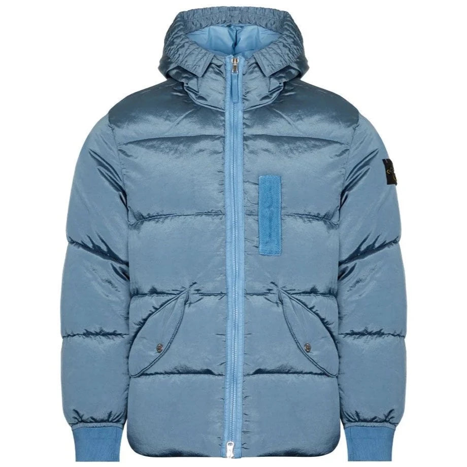 Metallic stone island jacket best sale