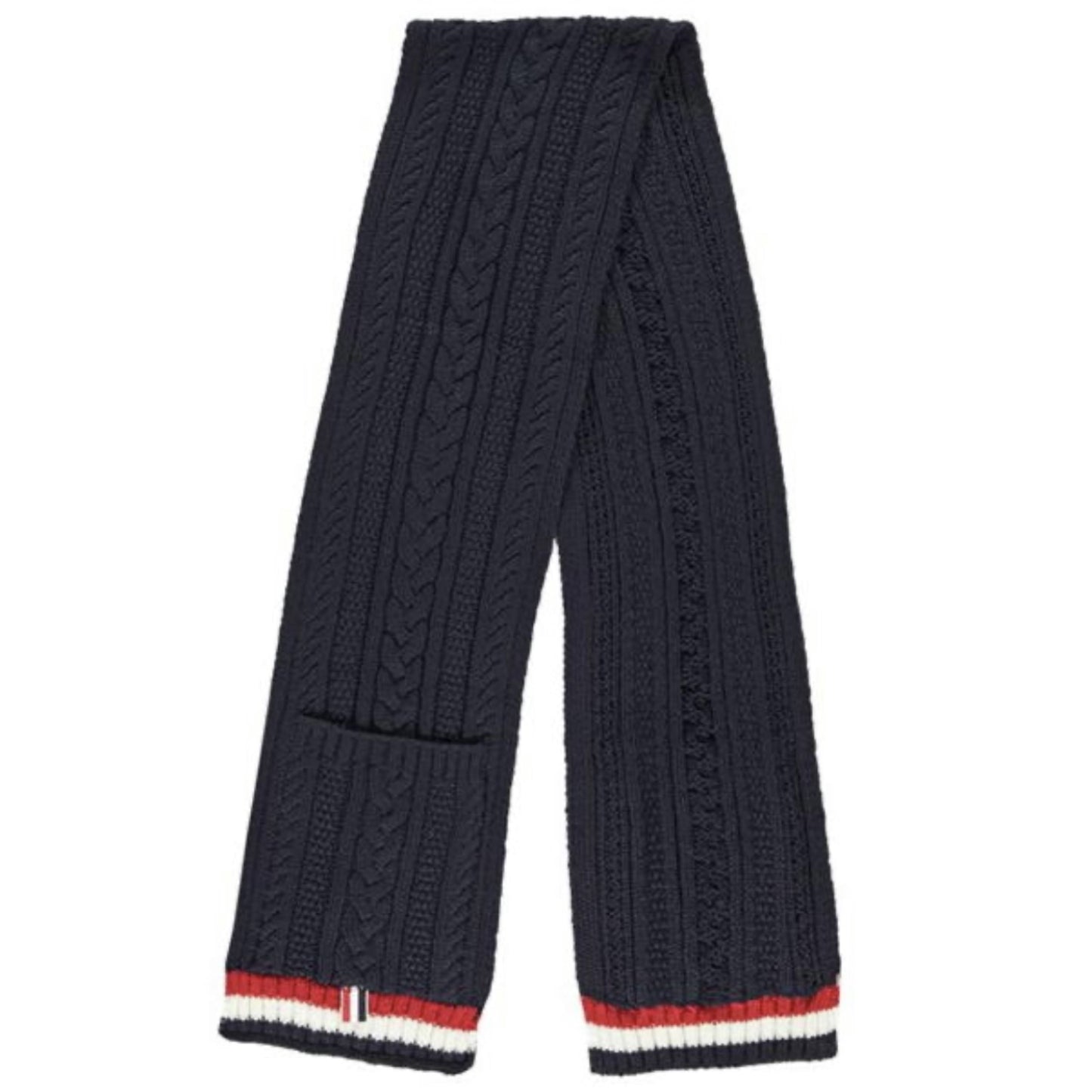 Thom Browne Cable Knit Scarf Scarf Thom Browne
