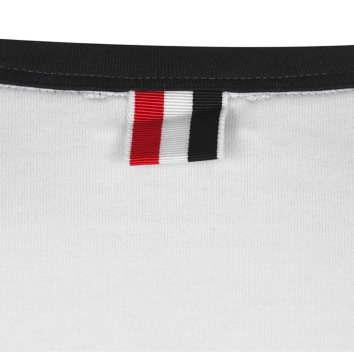 Thom Browne White Ringer T-shirt T-Shirt Thom Browne