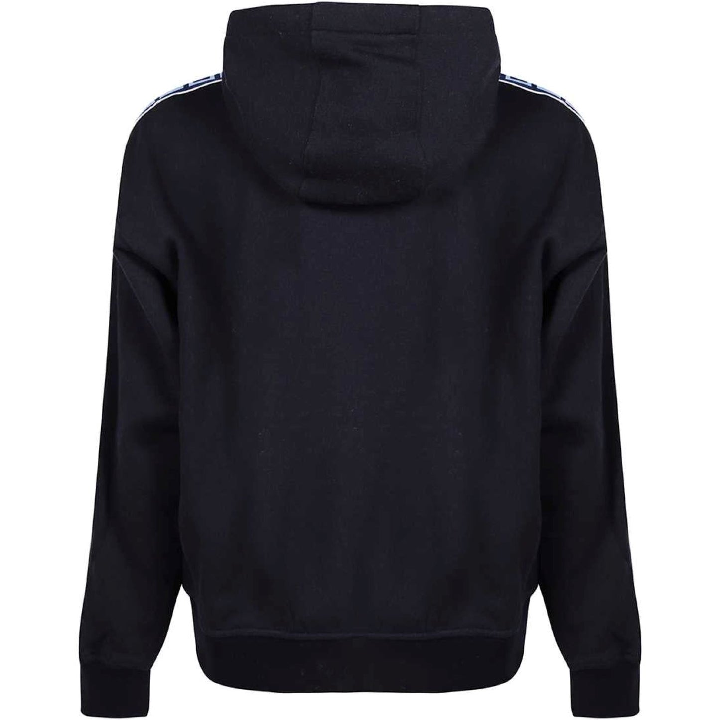 Versace Cashmere Logo Trim Hoodie Hoodie Versace
