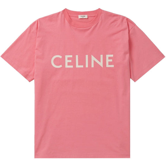 Celine Pink Logo T-Shirt - DANYOUNGUK