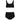 Womens Burberry Black Logo Bikini Burberry