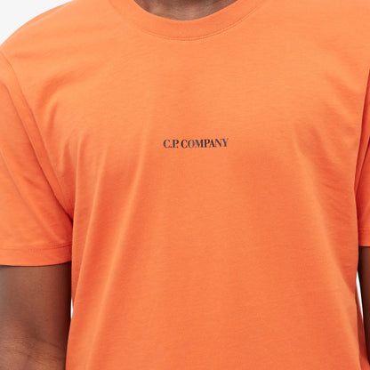 CP Company Orange Logo T-Shirt - DANYOUNGUK