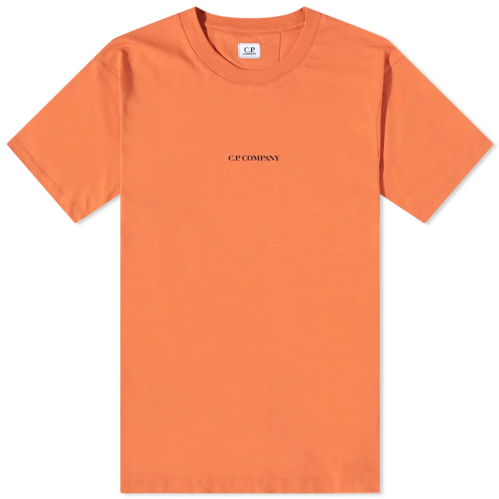CP Company Orange Logo T-Shirt - DANYOUNGUK