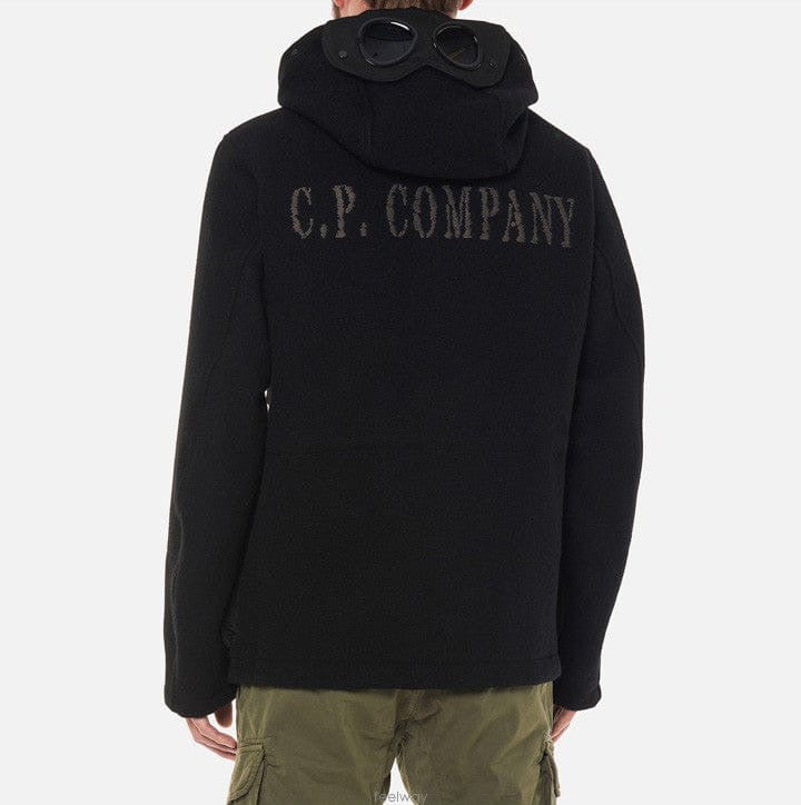 CP Company Black Duffel La Mille Jacket - DANYOUNGUK