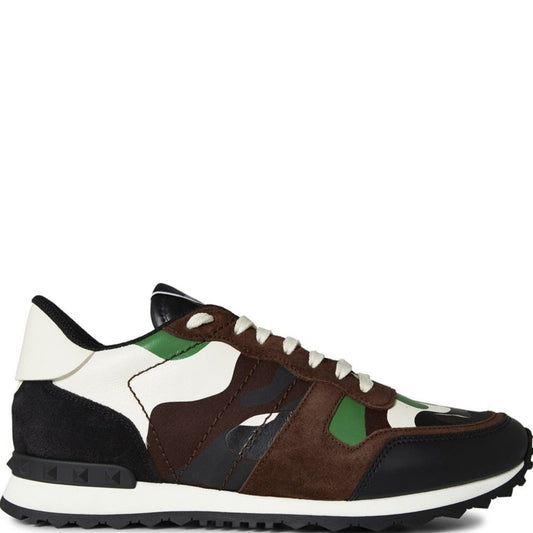 Valentino Camouflage Rockrunner Sneakers - DANYOUNGUK