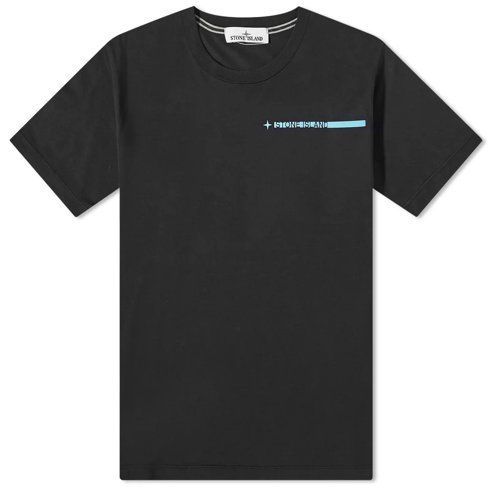 Stone Island Black Logo T-Shirt - DANYOUNGUK