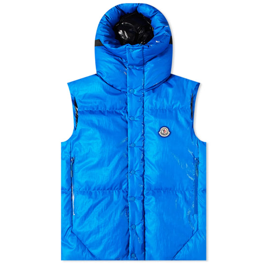Moncler Lawu Quilted Ripstop Hooded Down Gilet - DANYOUNGUK