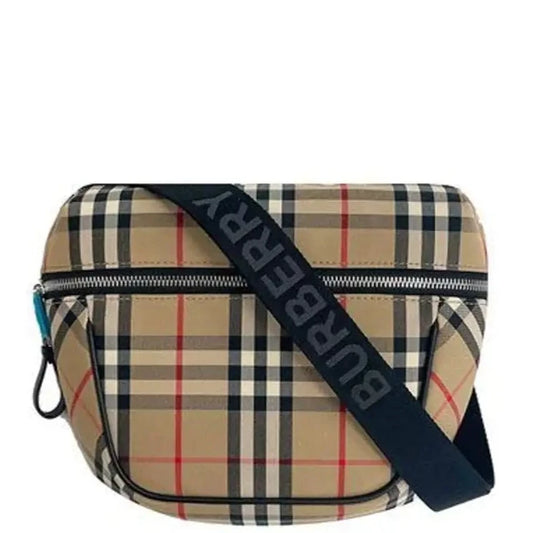 Burberry Vintage Check Bonded Cotton Crossbody Bag - DANYOUNGUK
