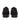 Valentino Black Rockstud Rockrunner - DANYOUNGUK