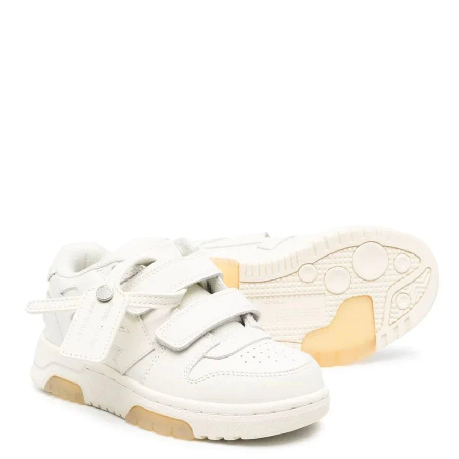 Kids Off-White Out Of Office Strap Sneakers - DANYOUNGUK