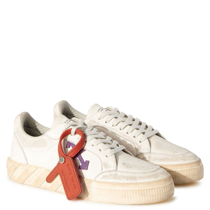 Womens Off-White Distressed Vulcanised Trainers - DANYOUNGUK