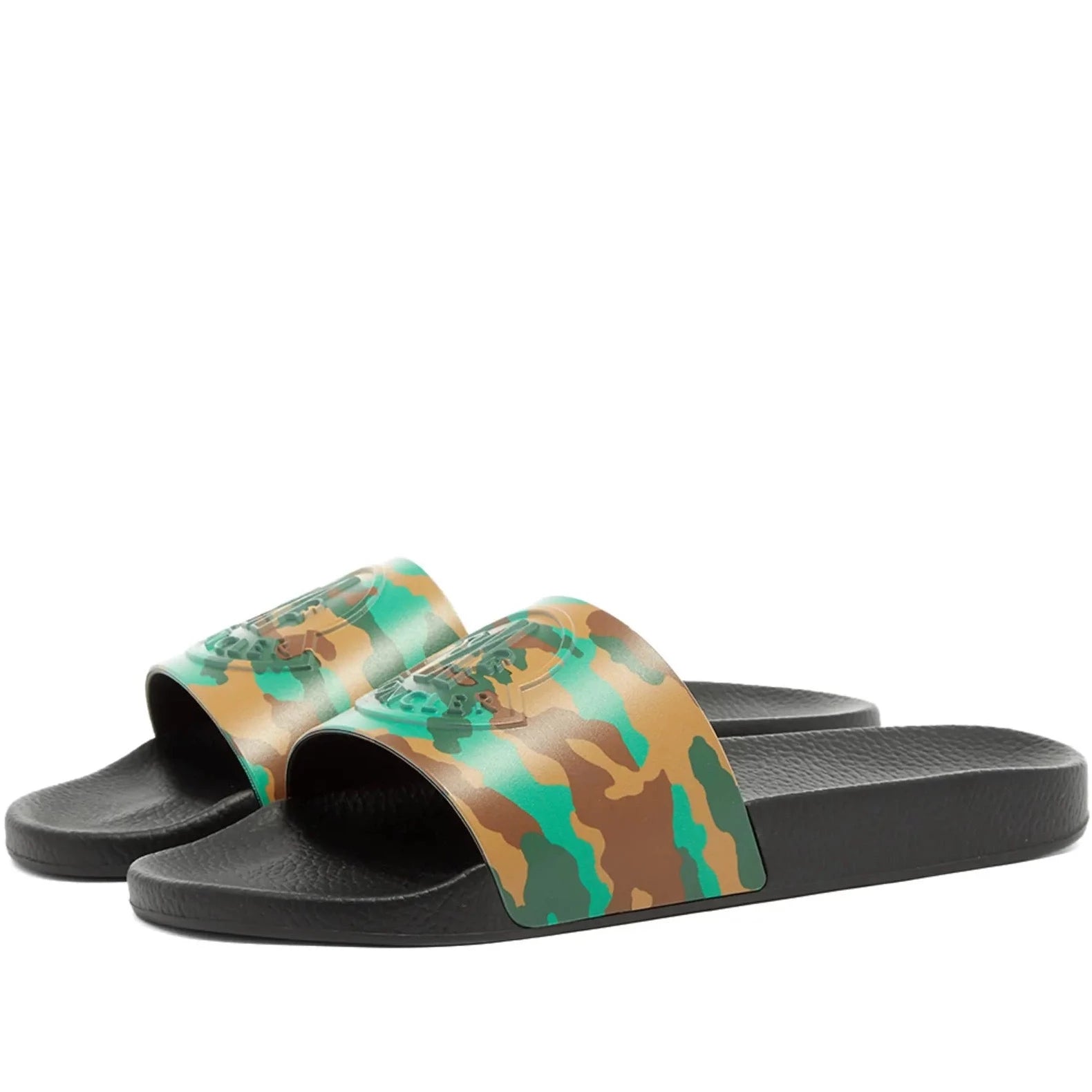 Moncler camo slides deals