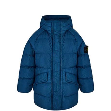 Stone Island Junior Crinkle Reps Parka