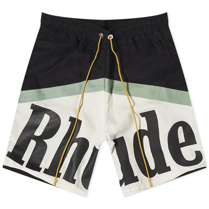 Rhude Logo Drawstring Shorts - DANYOUNGUK