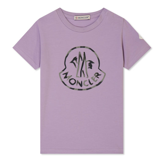 Girls Moncler Logo T-Shirt