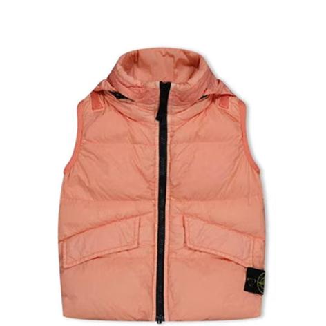 Stone Island Junior Crinkle Reps Bodywarmer