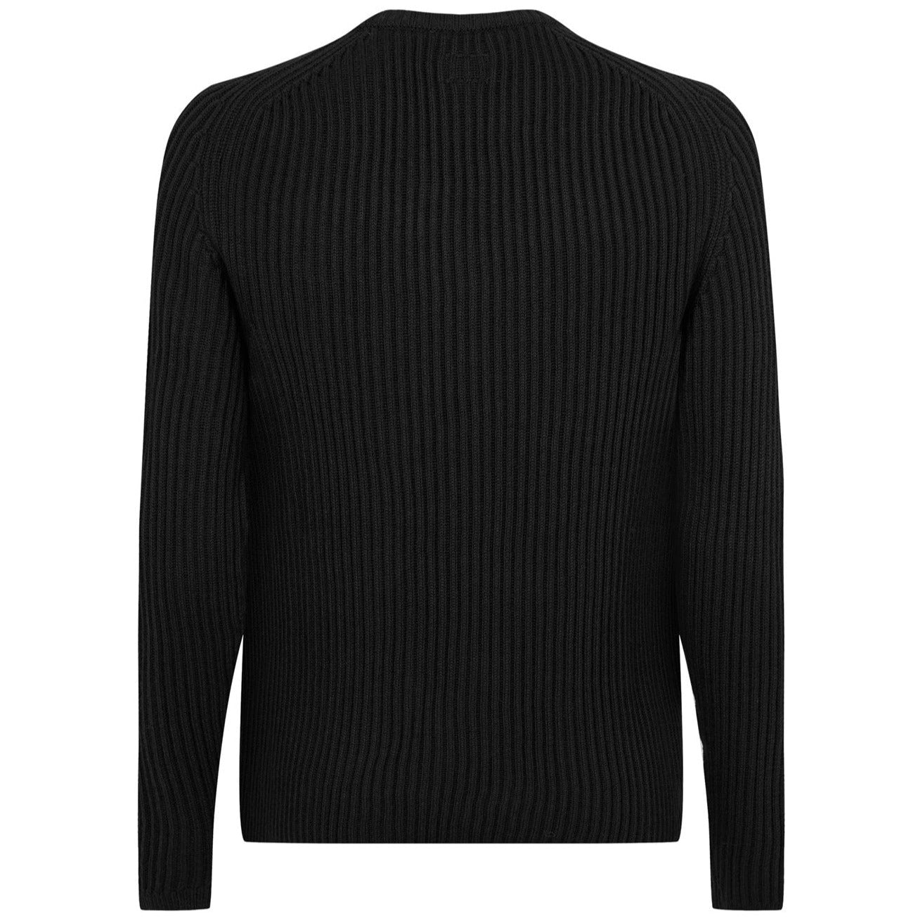 CP Company Black Merino Wool Lens Knit - DANYOUNGUK